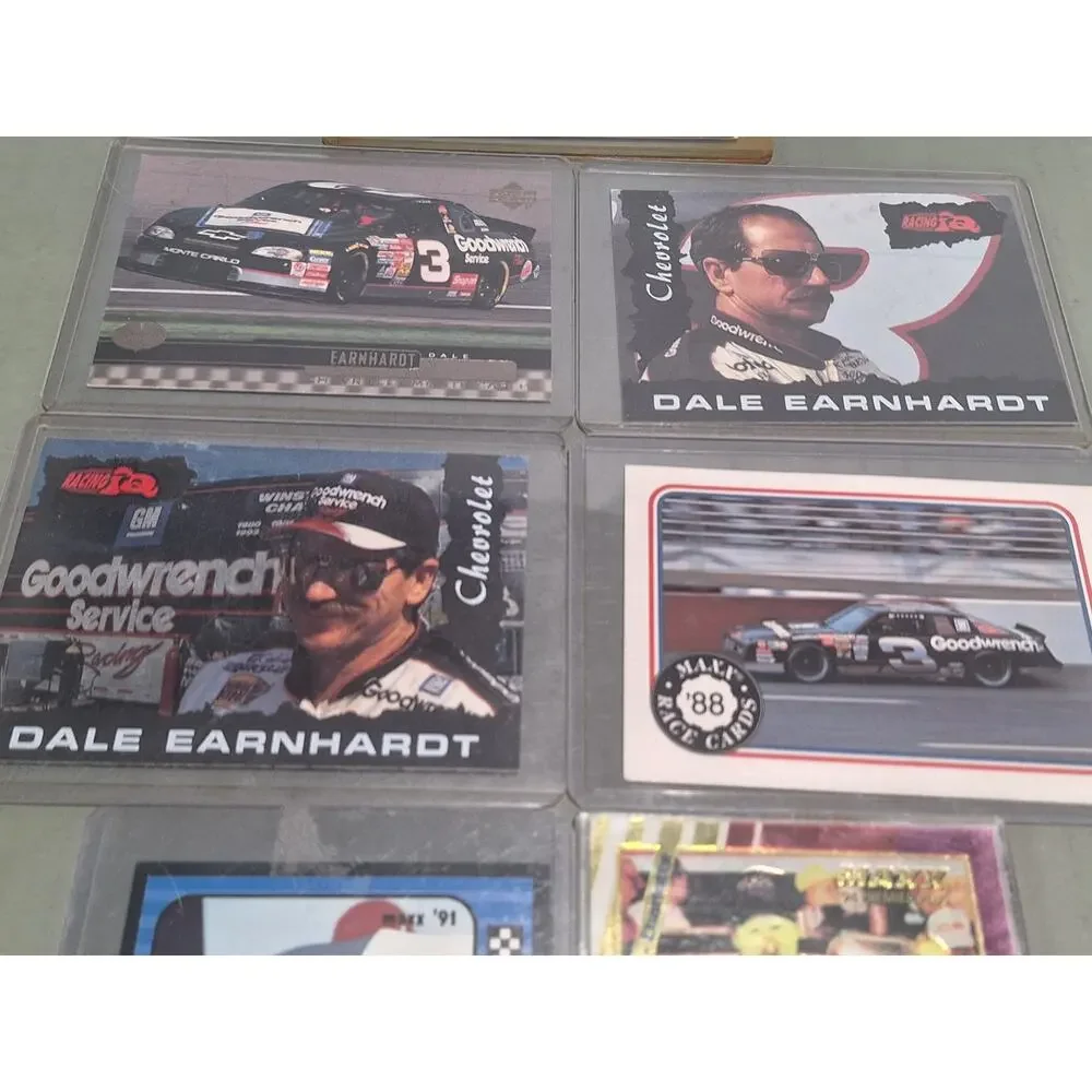 Dale Earnhardt NASCAR Trading Card Lot 80s 90s Maxx Racing Champions